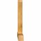 Ekena Millwork Portland Rough Sawn Timber Gable Bracket, Western Red Cedar, 72"W x 33"H x 4"D x 4"F, 11/12 Pitch GBW072X33X0404POR00RWR - alternate 5